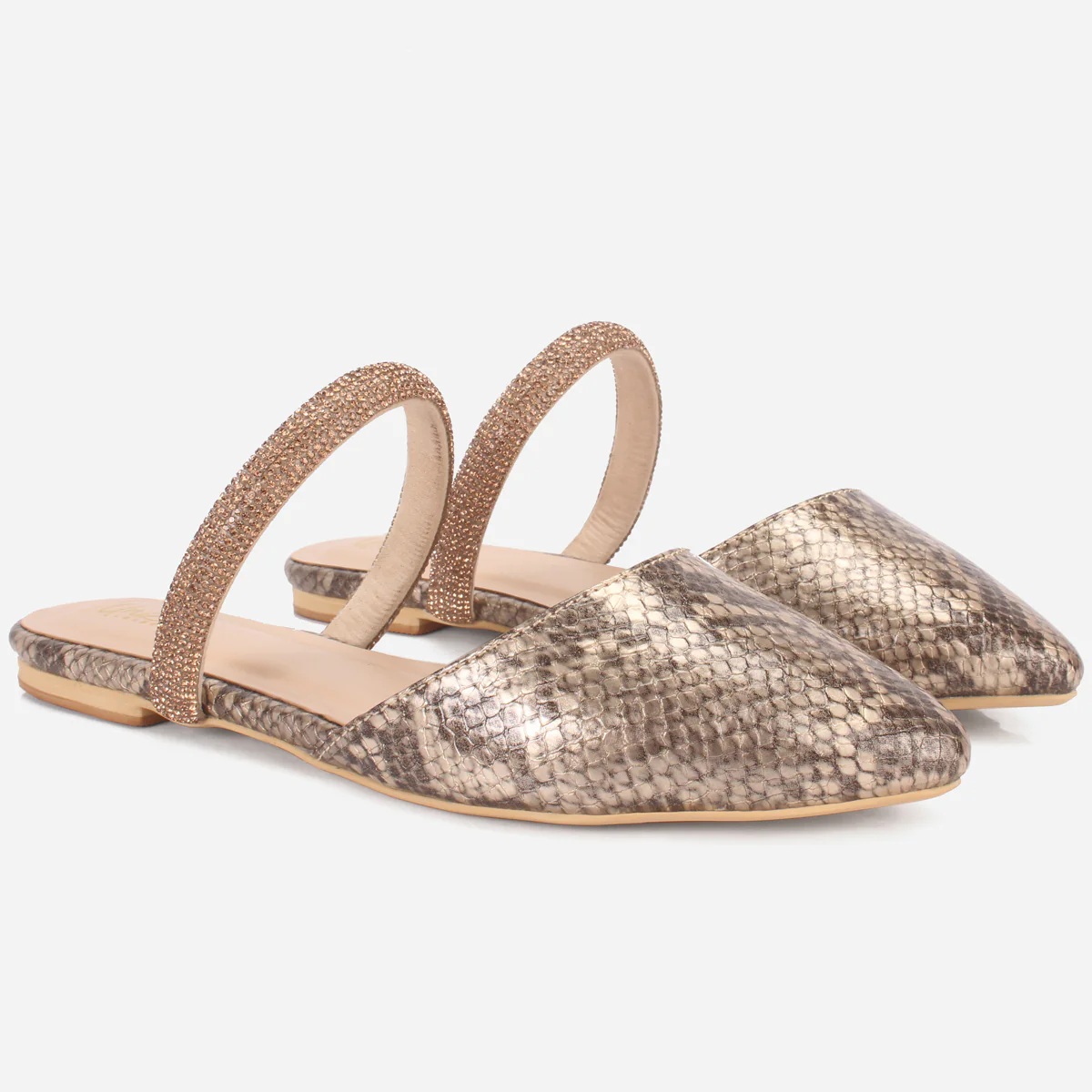 Women "SURI" Summer Decorated Flat Shoes - Image 2