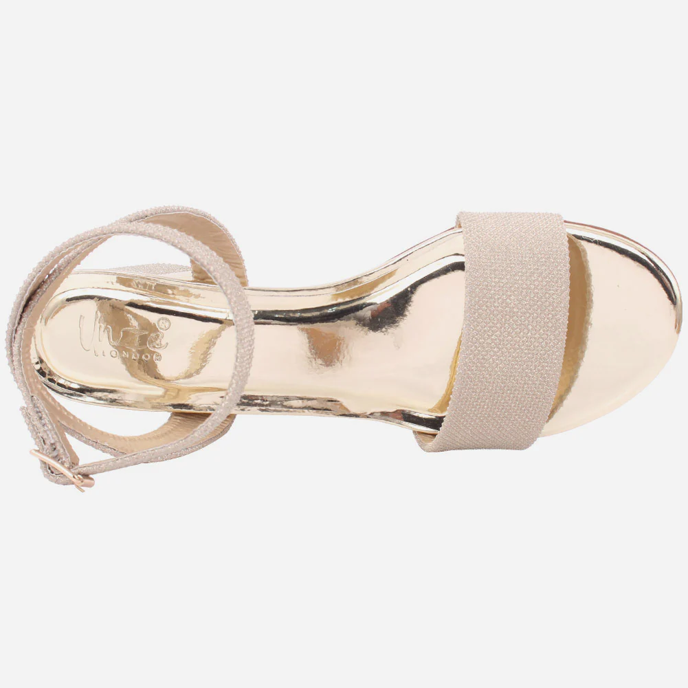Women "Susan" Block Heel Adjusting Buckle Sandals - Image 4