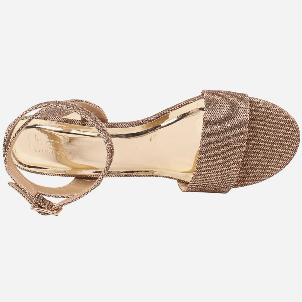 Women "Susan" Block Heel Adjusting Buckle Sandals - Image 4