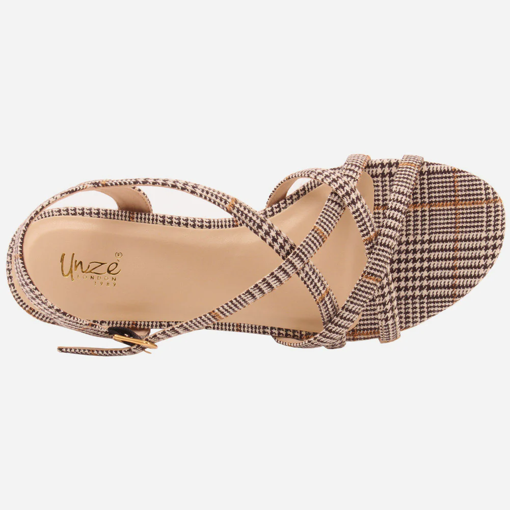 Women "SYLIVA" Cross Strap Comfortable Sandals - Image 4