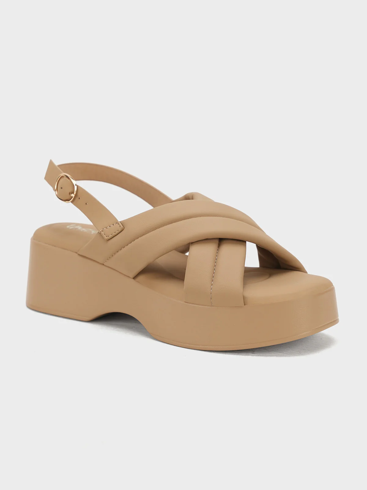 Women "TALITA" Stylish Wedge Buckle Sandals