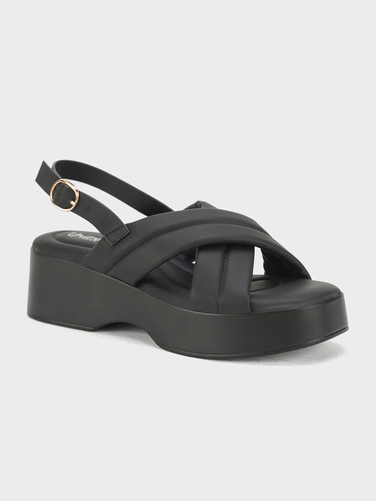 Women "TALITA" Stylish Wedge Buckle Sandals