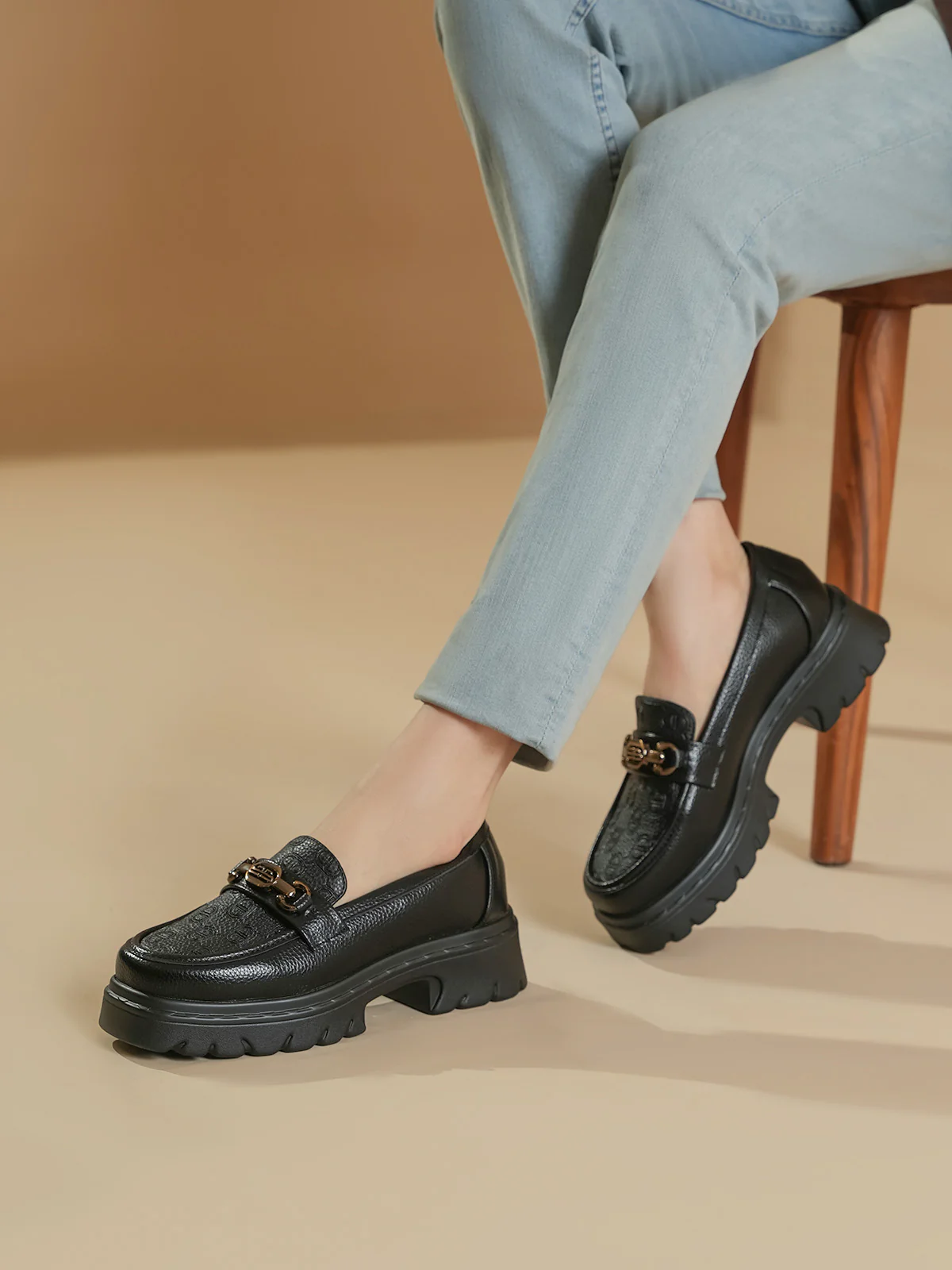Women "TANIKA" Easy To Wear Loafers - Image 6