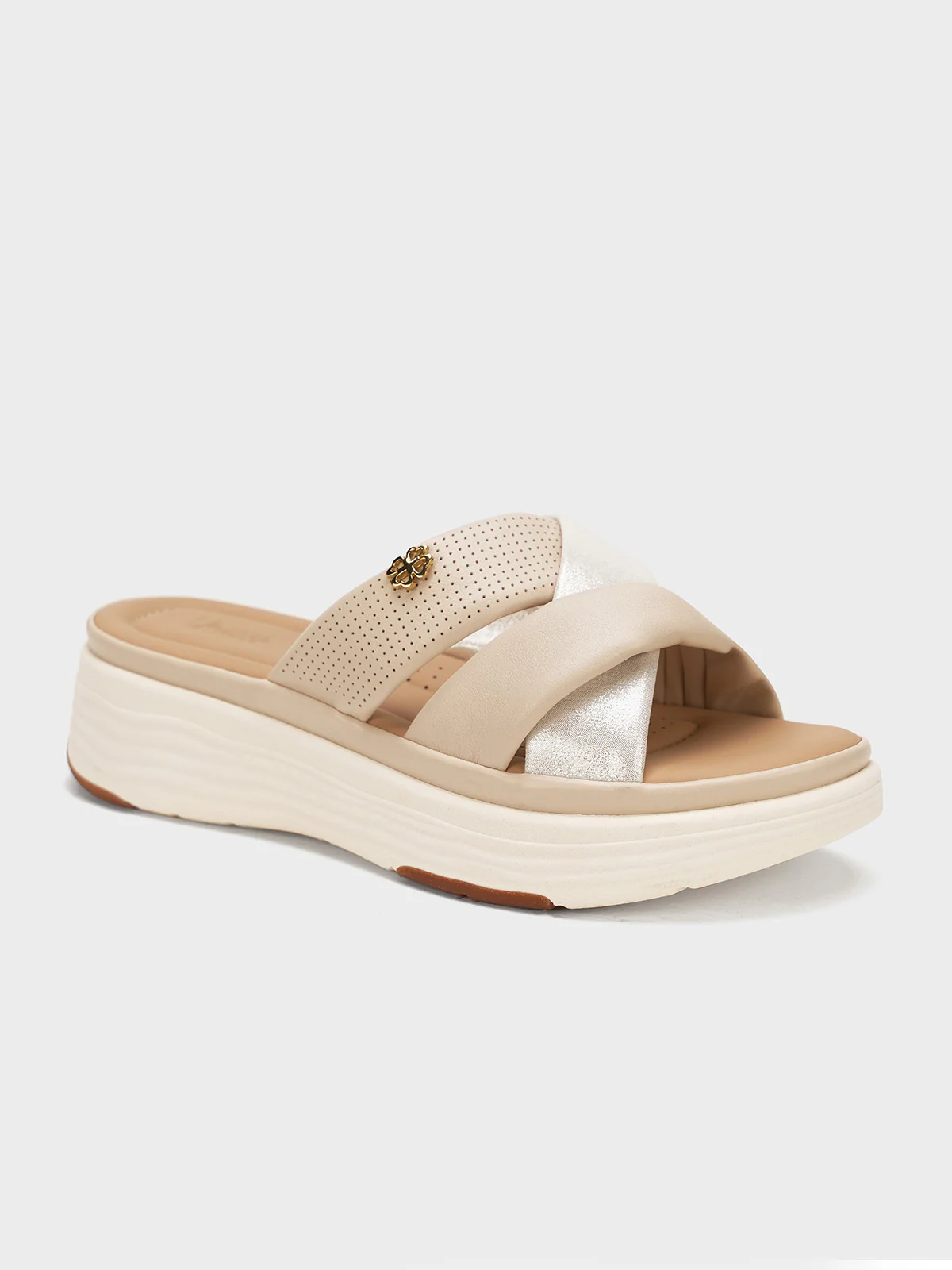 Women "TAYLOR" Cross Step Comfort Slippers - Image 2