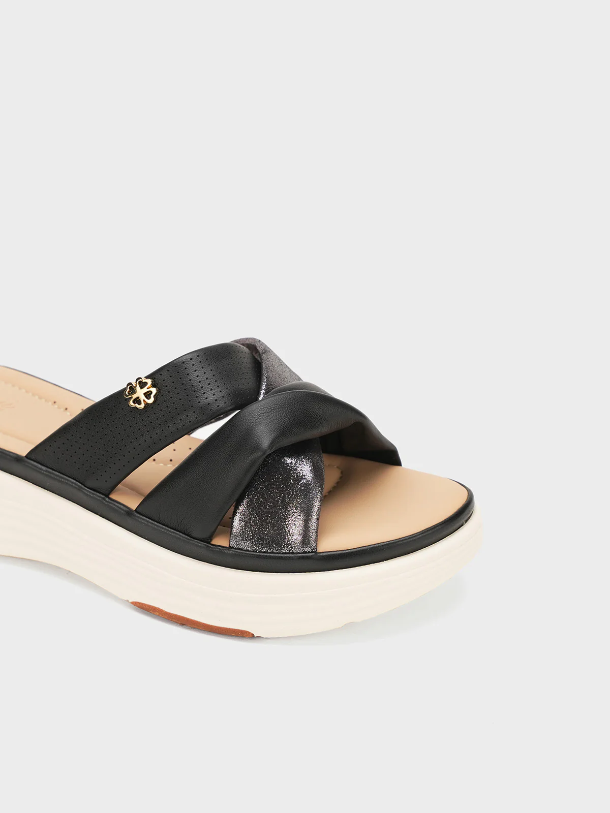 Women "TAYLOR" Cross Step Comfort Slippers - Image 7