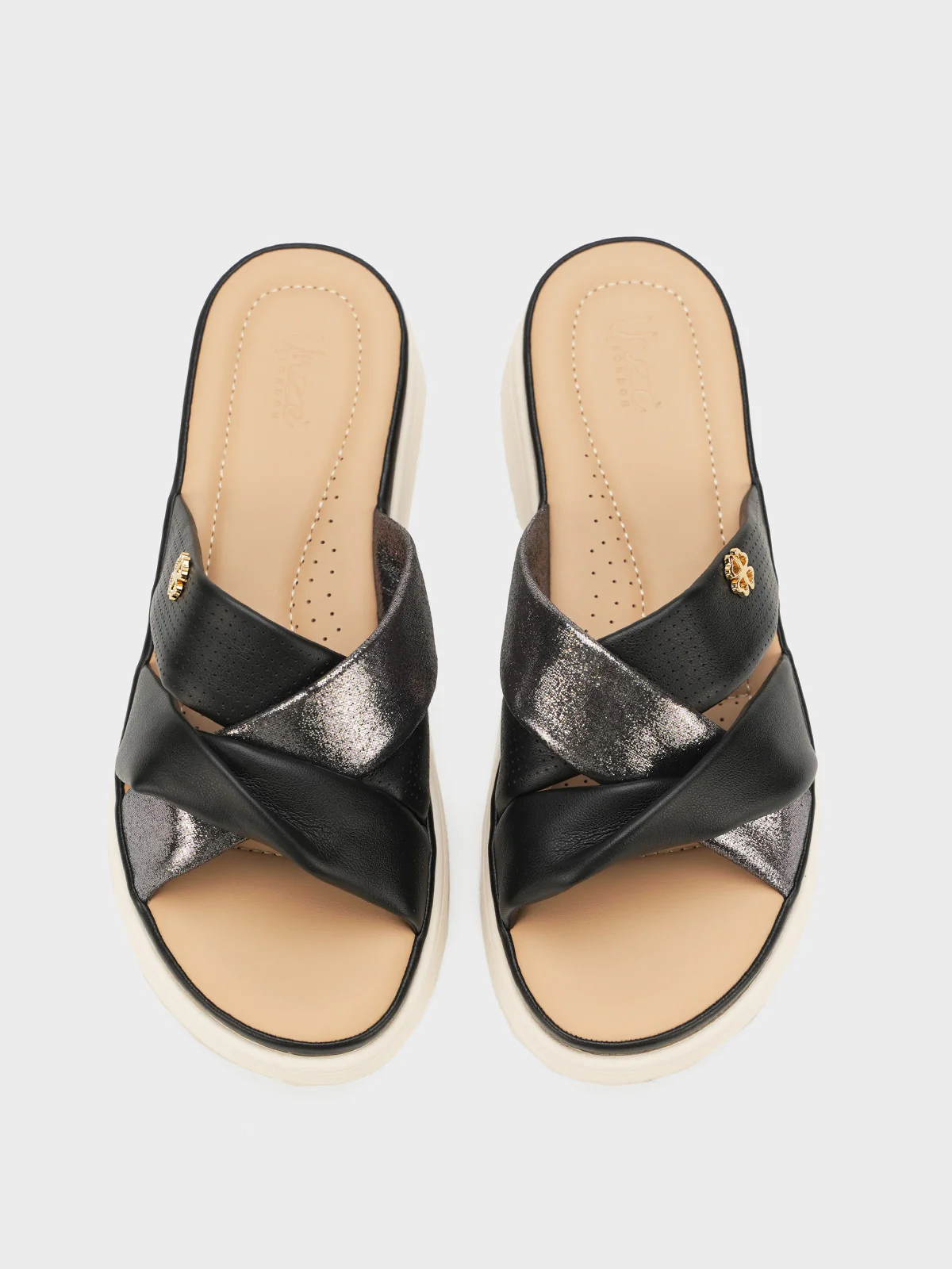 Women "TAYLOR" Cross Step Comfort Slippers - Image 9