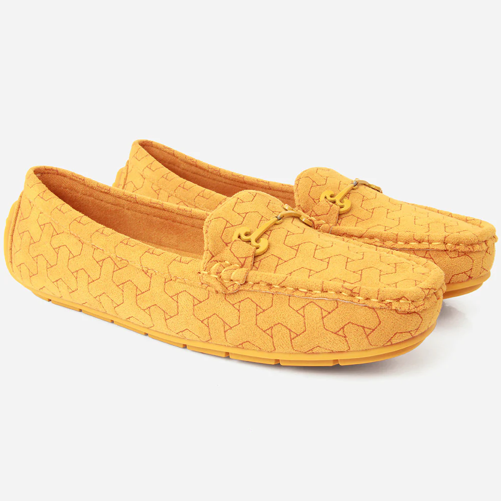 Women "TEMY" Faux Soft Suede Fur Lined Moccasins - Image 2