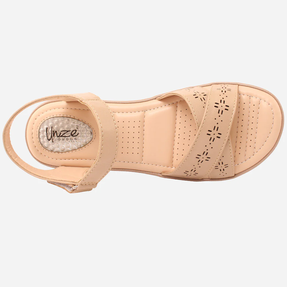 Women "THEA" Comfort Wedge Sandals - Image 4
