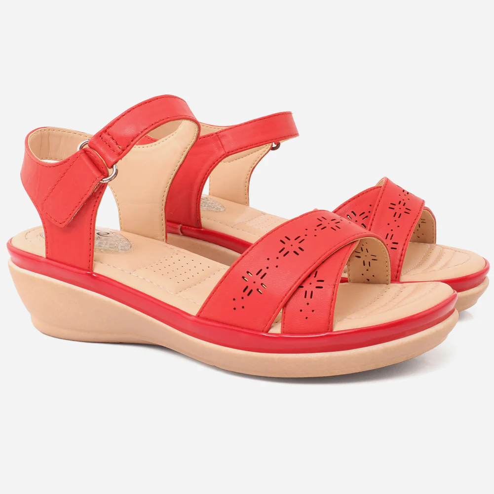 Women "THEA" Comfort Wedge Sandals - Image 2