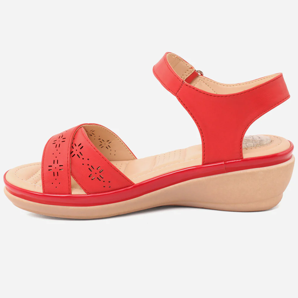 Women "THEA" Comfort Wedge Sandals - Image 3