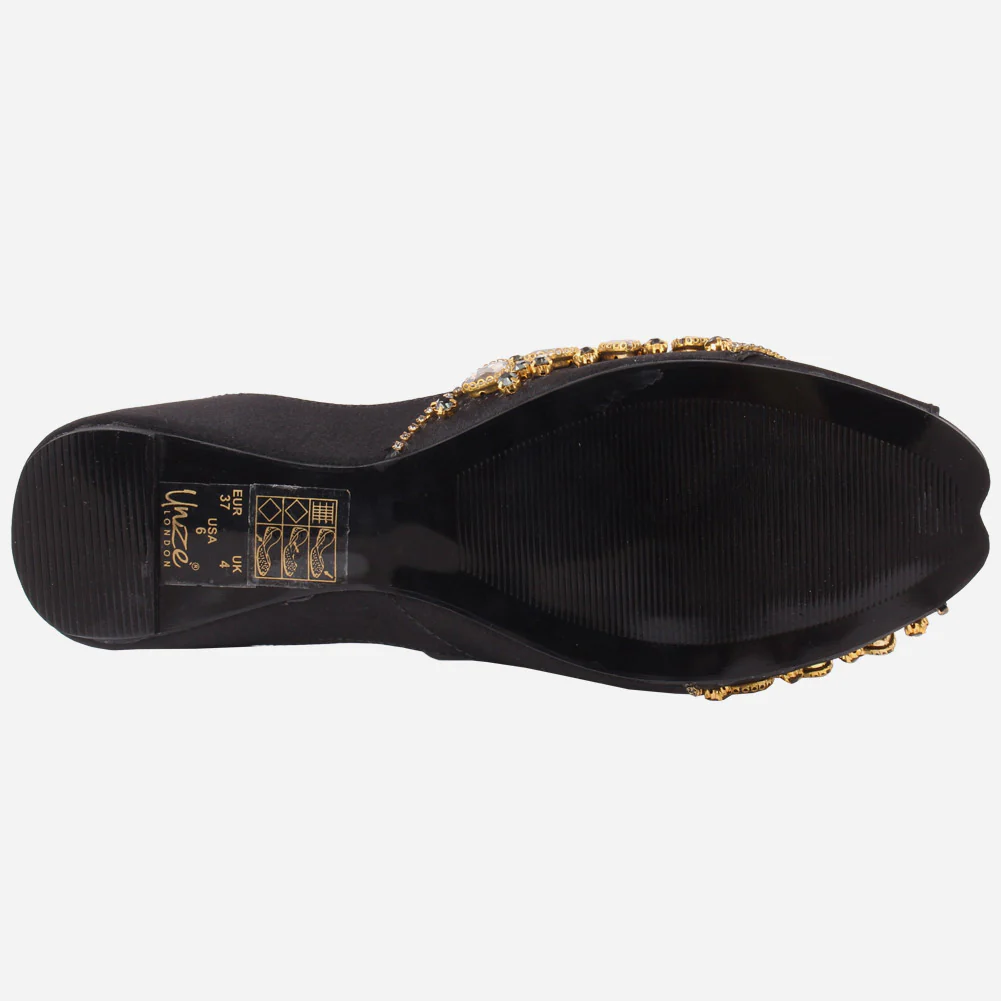 Women "THEA" Sparkle Indian Slip On Khussa - Image 5