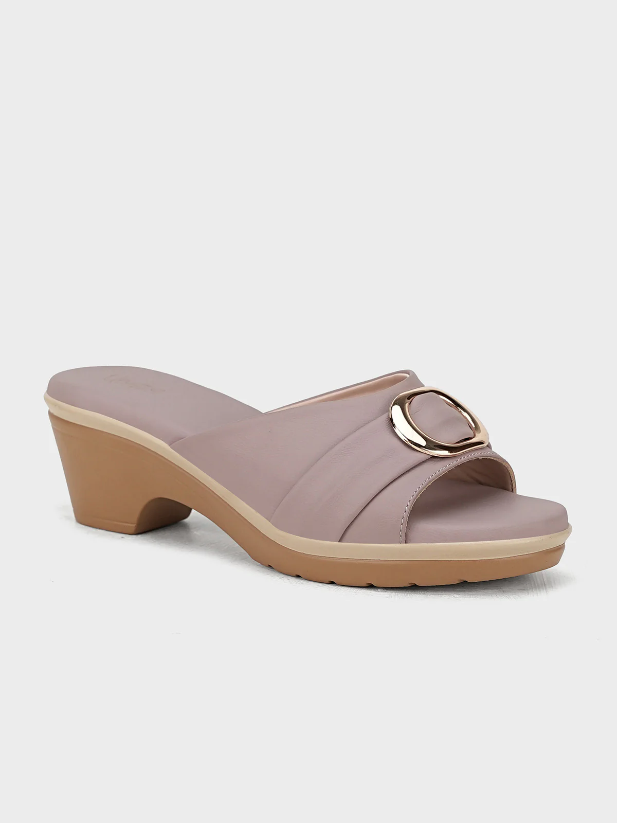 Women "TMARA" Block Heel Slip On Sandals - Image 2