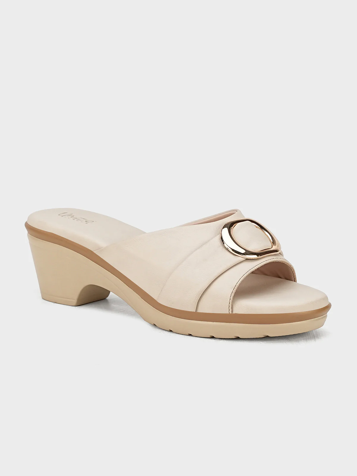 Women "TMARA" Block Heel Slip On Sandals - Image 2