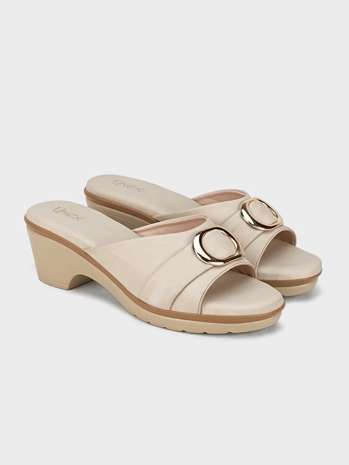Women "TMARA" Block Heel Slip On Sandals - Image 4