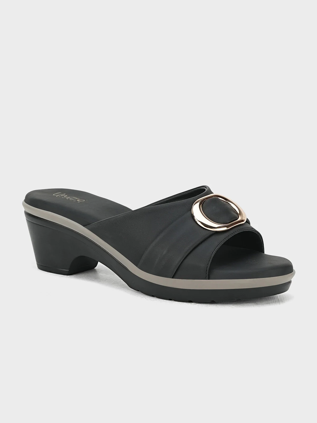 Women "TMARA" Block Heel Slip On Sandals - Image 2