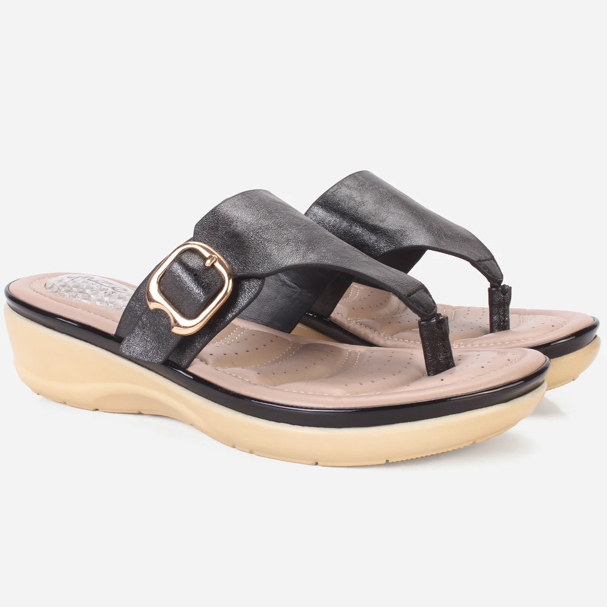 Women "TOULIN" Comfort Wedge Slippers - Image 2