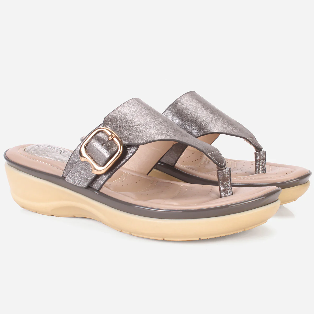 Women "TOULIN" Comfort Wedge Slippers - Image 2