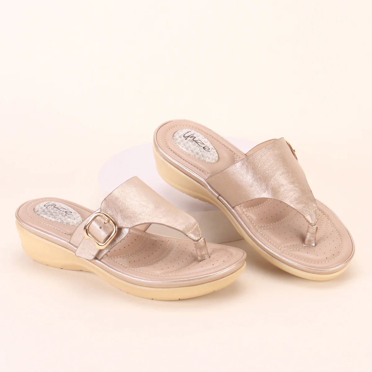 Women "TOULIN" Comfort Wedge Slippers - Image 6