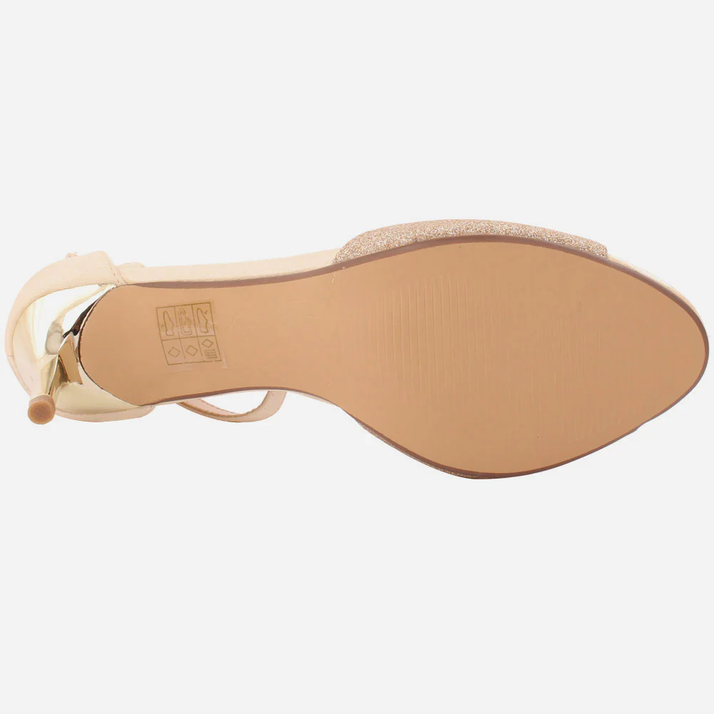 Women "Trine" Glossy Buckle Fastening Sandals - Image 5