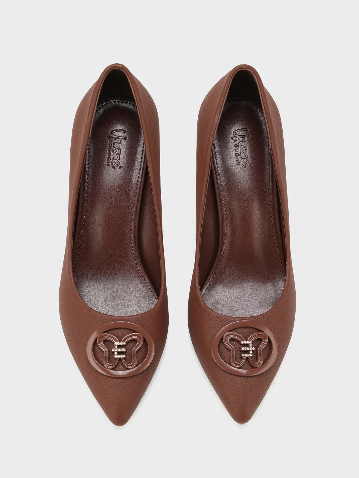 Women "TUYENI" Pointed Toe Court Shoes - Image 6