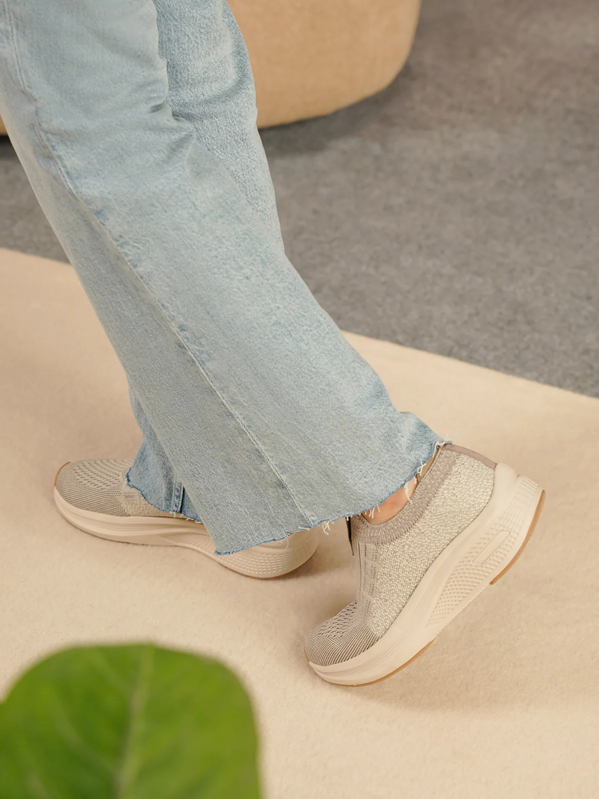 Women "UBAYD" Comfort Slip On Trainers - Image 10
