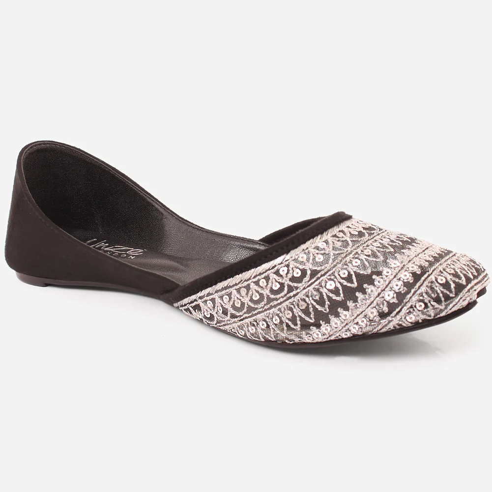 Women "ULYANA" Peep Toe Traditional Khussa