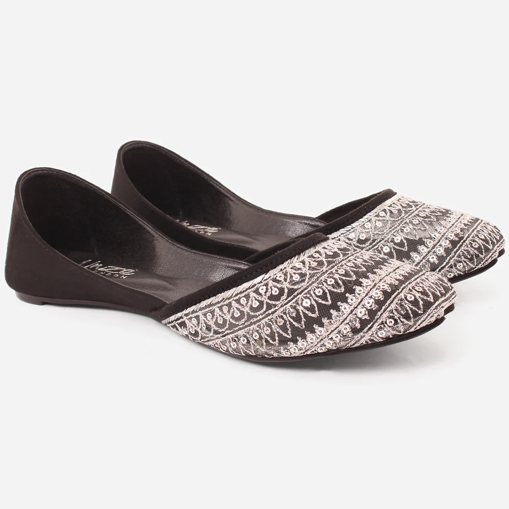 Women "ULYANA" Peep Toe Traditional Khussa - Image 2