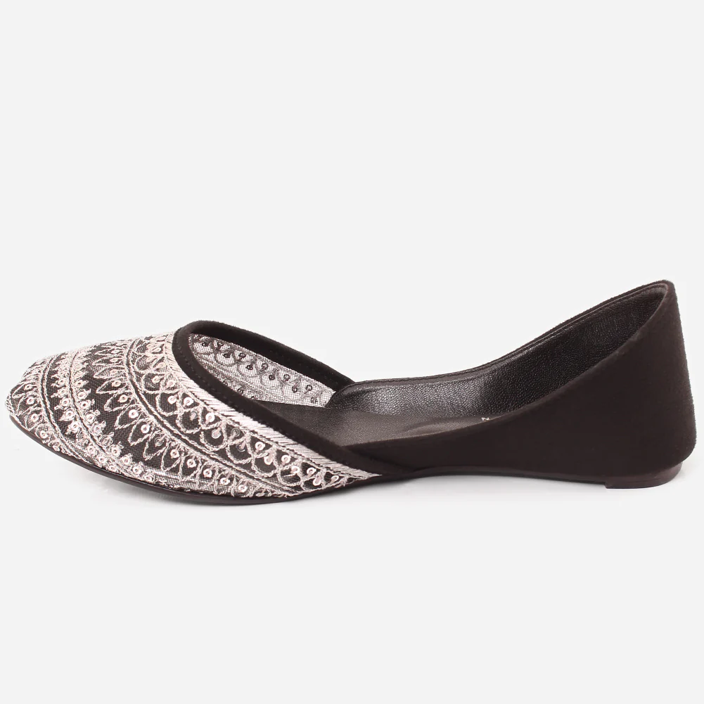 Women "ULYANA" Peep Toe Traditional Khussa - Image 3