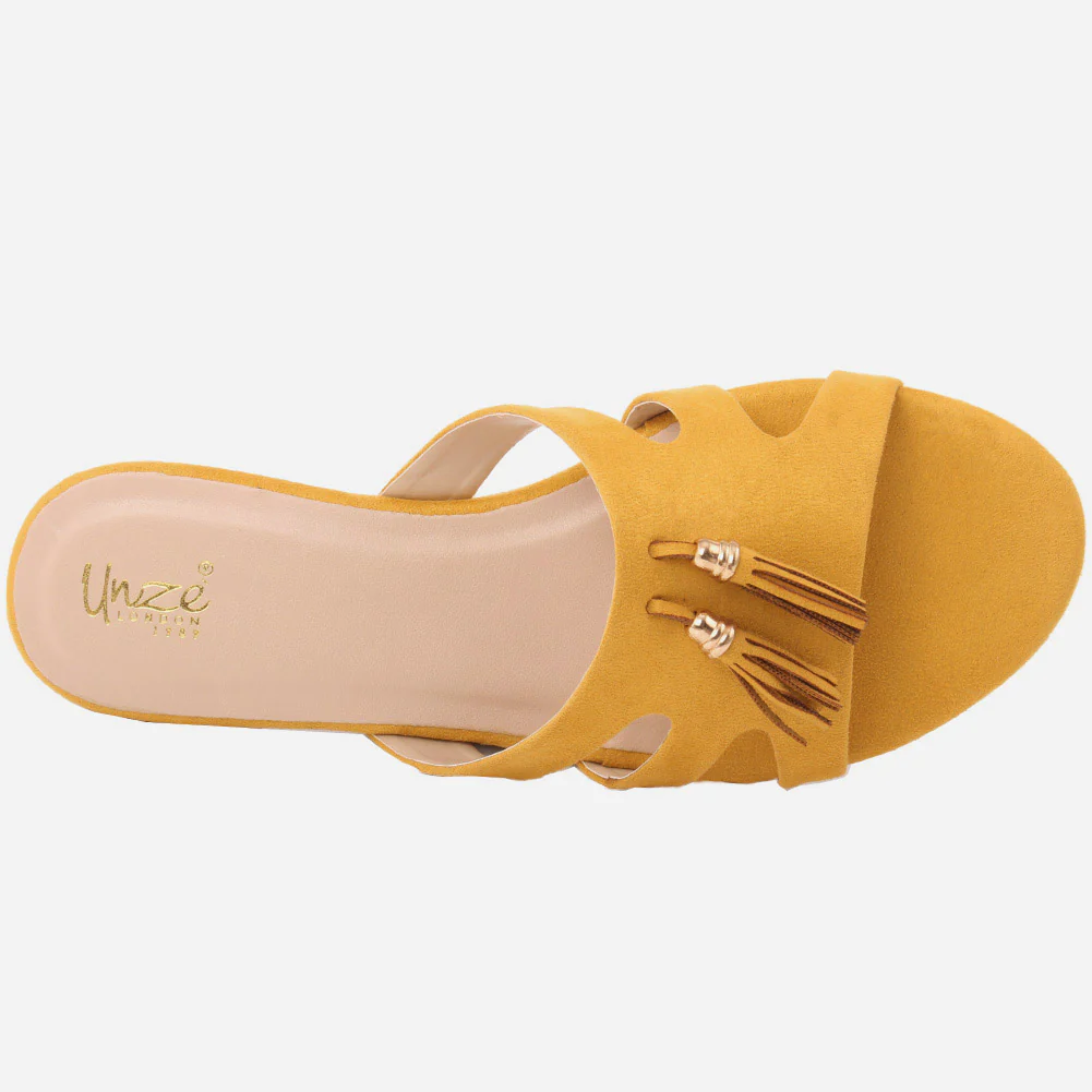 Women "VANNESA" Suede Slip On Slippers - Image 6