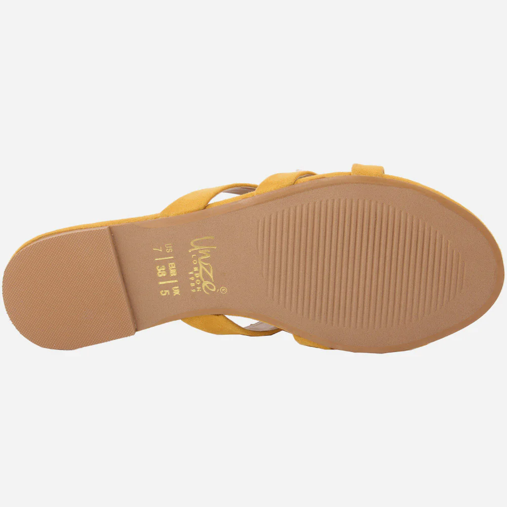 Women "VANNESA" Suede Slip On Slippers - Image 7