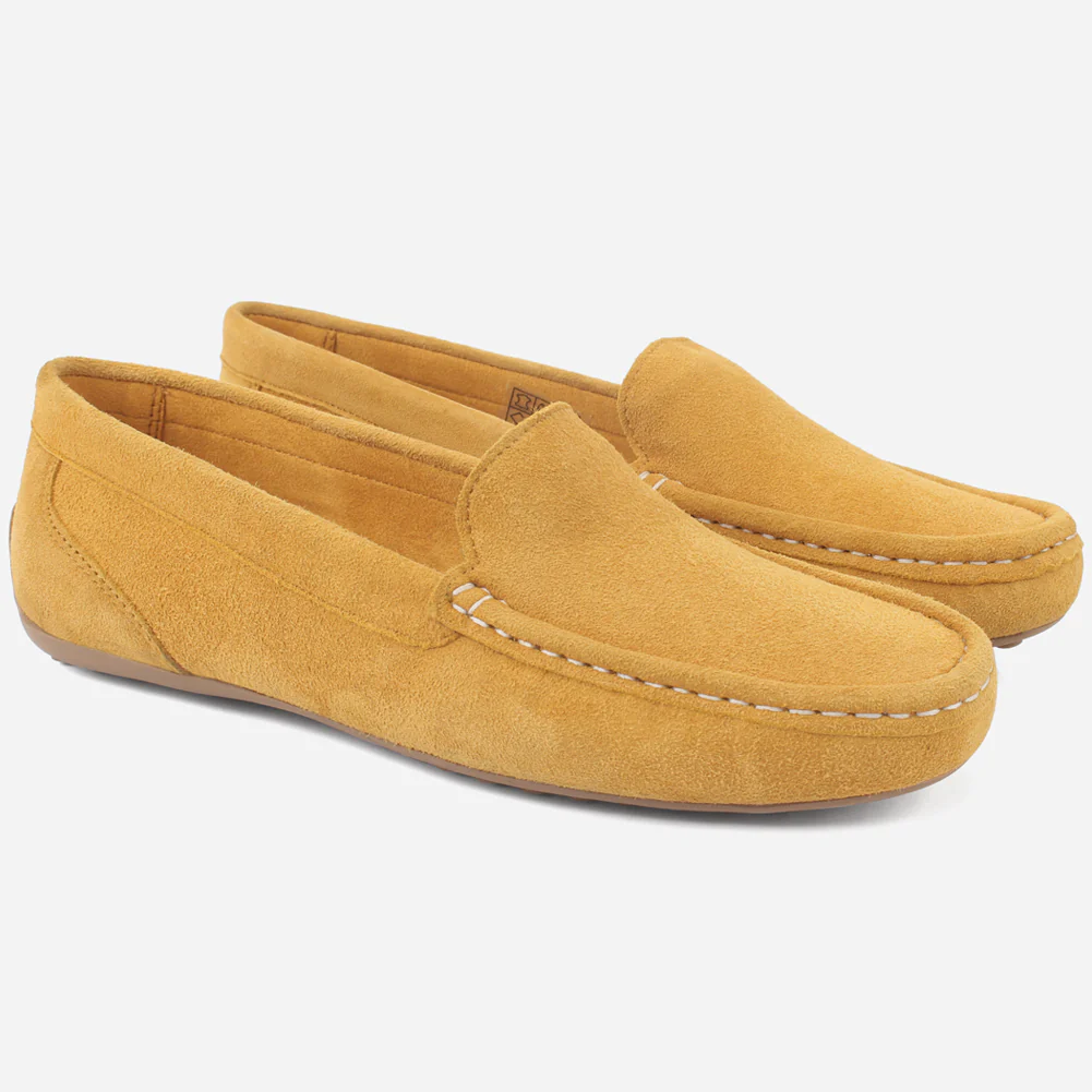Women "VASO" Soft Suede Moccasins - Image 2