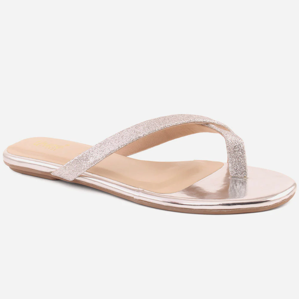 Women "Vera" evening decorated slippers