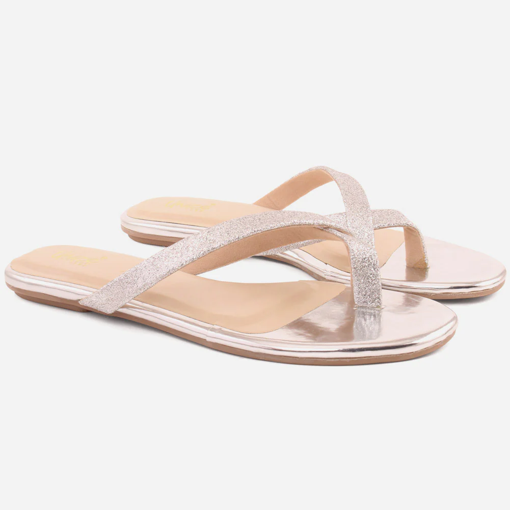 Women "Vera" evening decorated slippers - Image 2