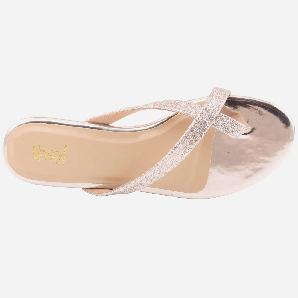 Women "Vera" evening decorated slippers - Image 4