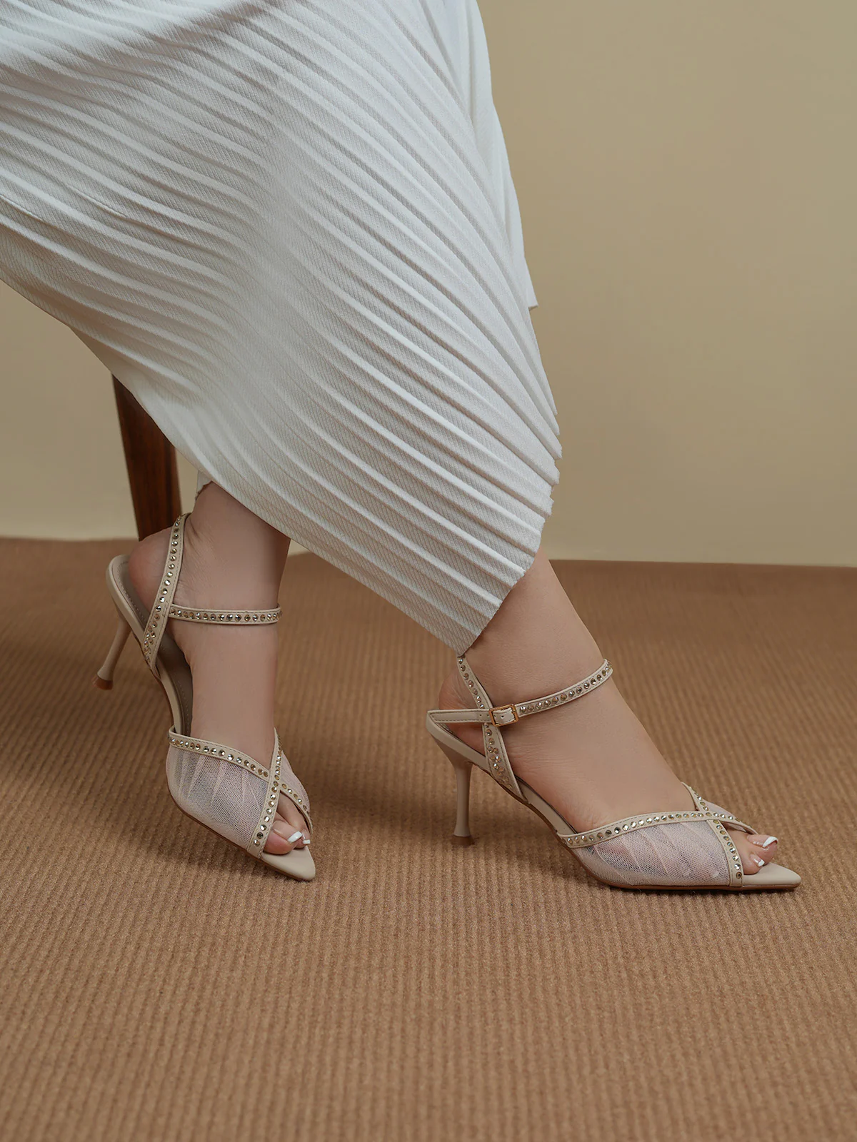 Women "VIEDA" Party Wear Evening Sandals - Image 6