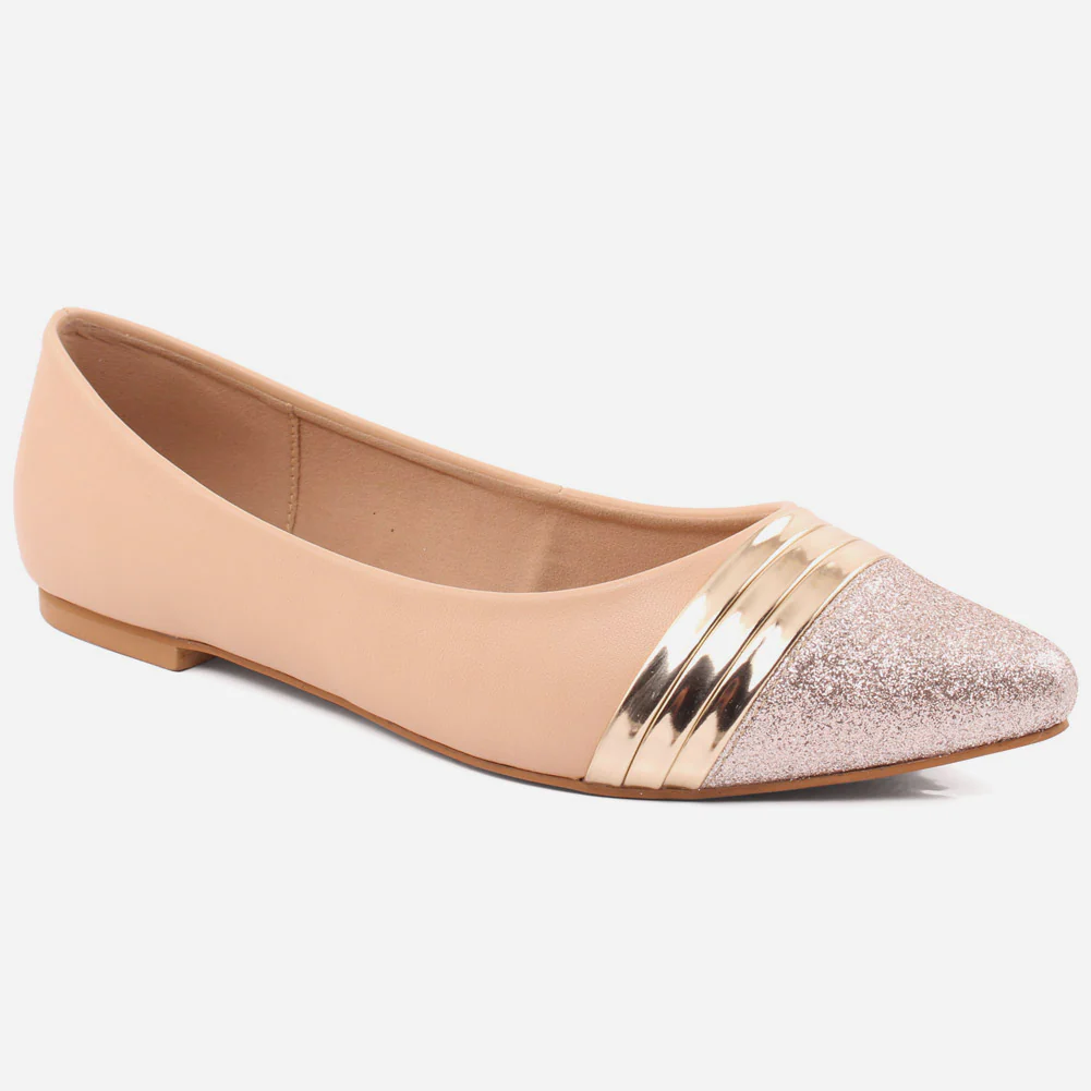 Women "Vikander" Smart &amp; Casual Glitter Flat  shoes