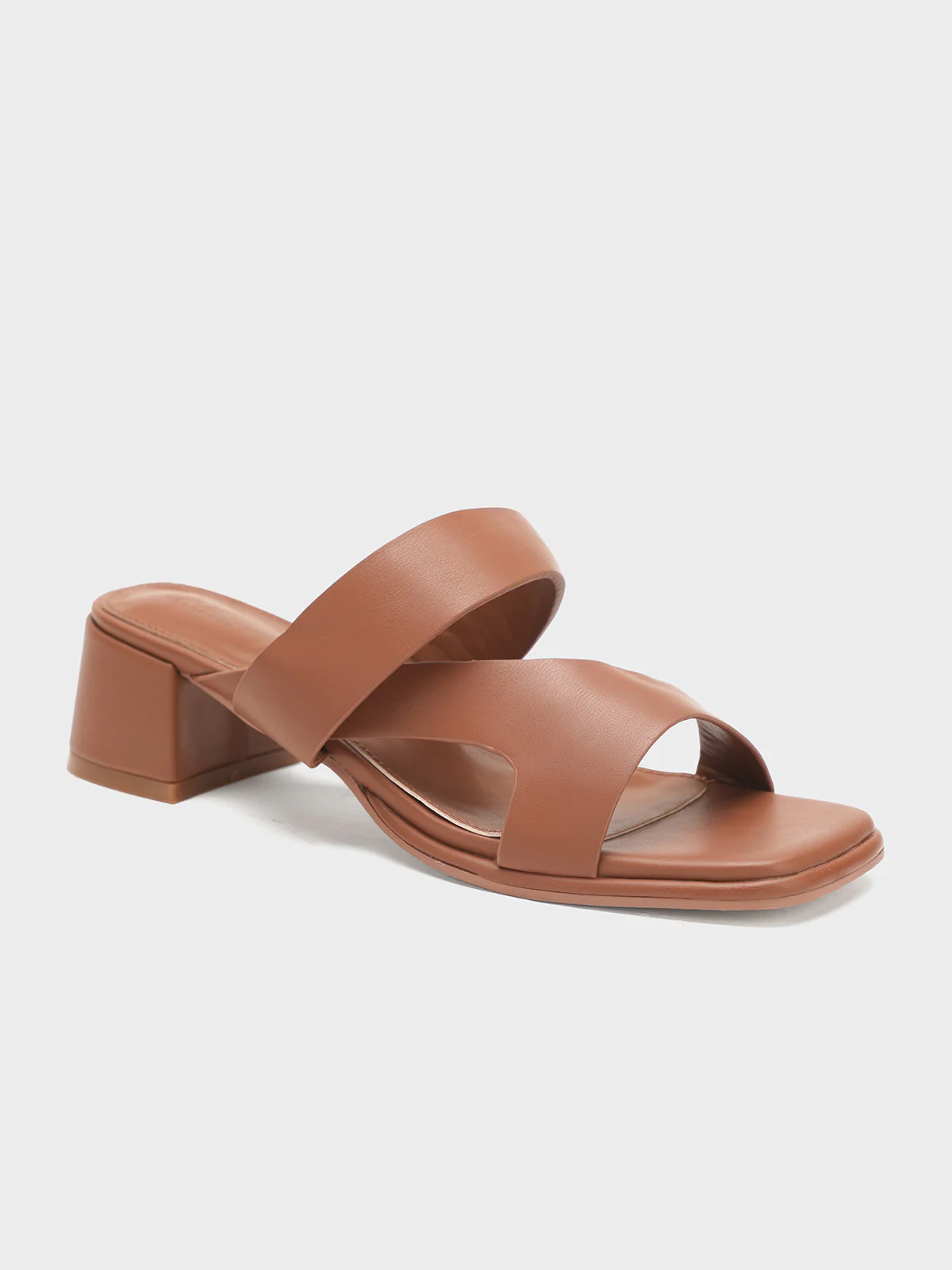 Women "VNTINA" Slip On Block Heel Sandals - Image 2
