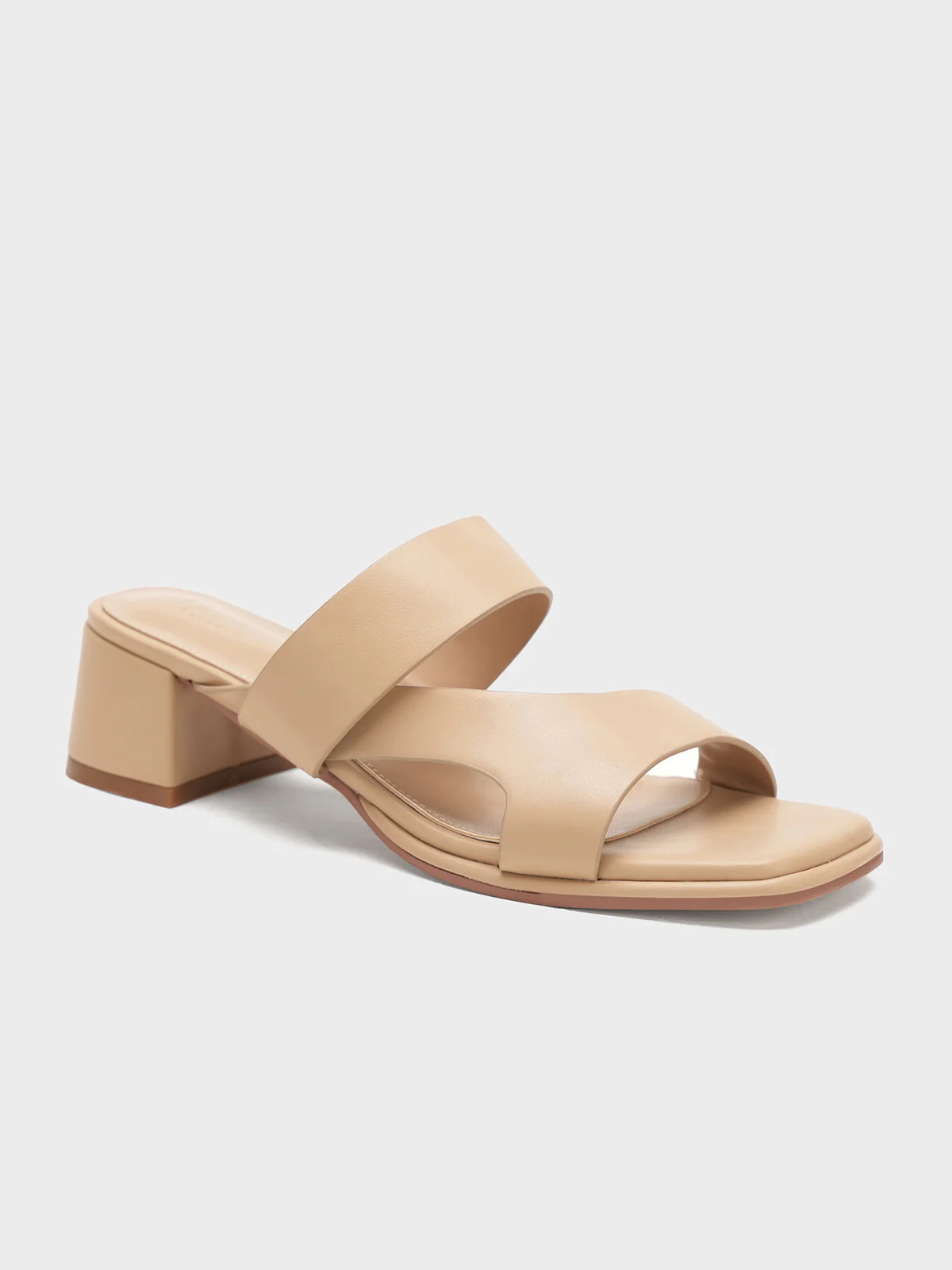 Women "VNTINA" Slip On Block Heel Sandals - Image 2