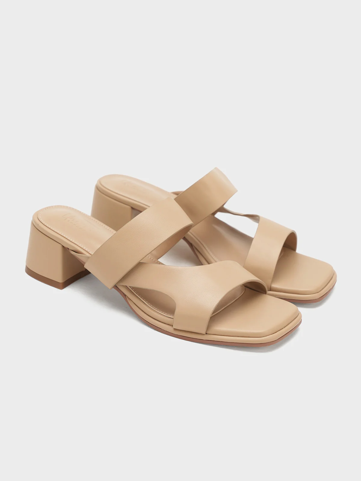 Women "VNTINA" Slip On Block Heel Sandals - Image 4