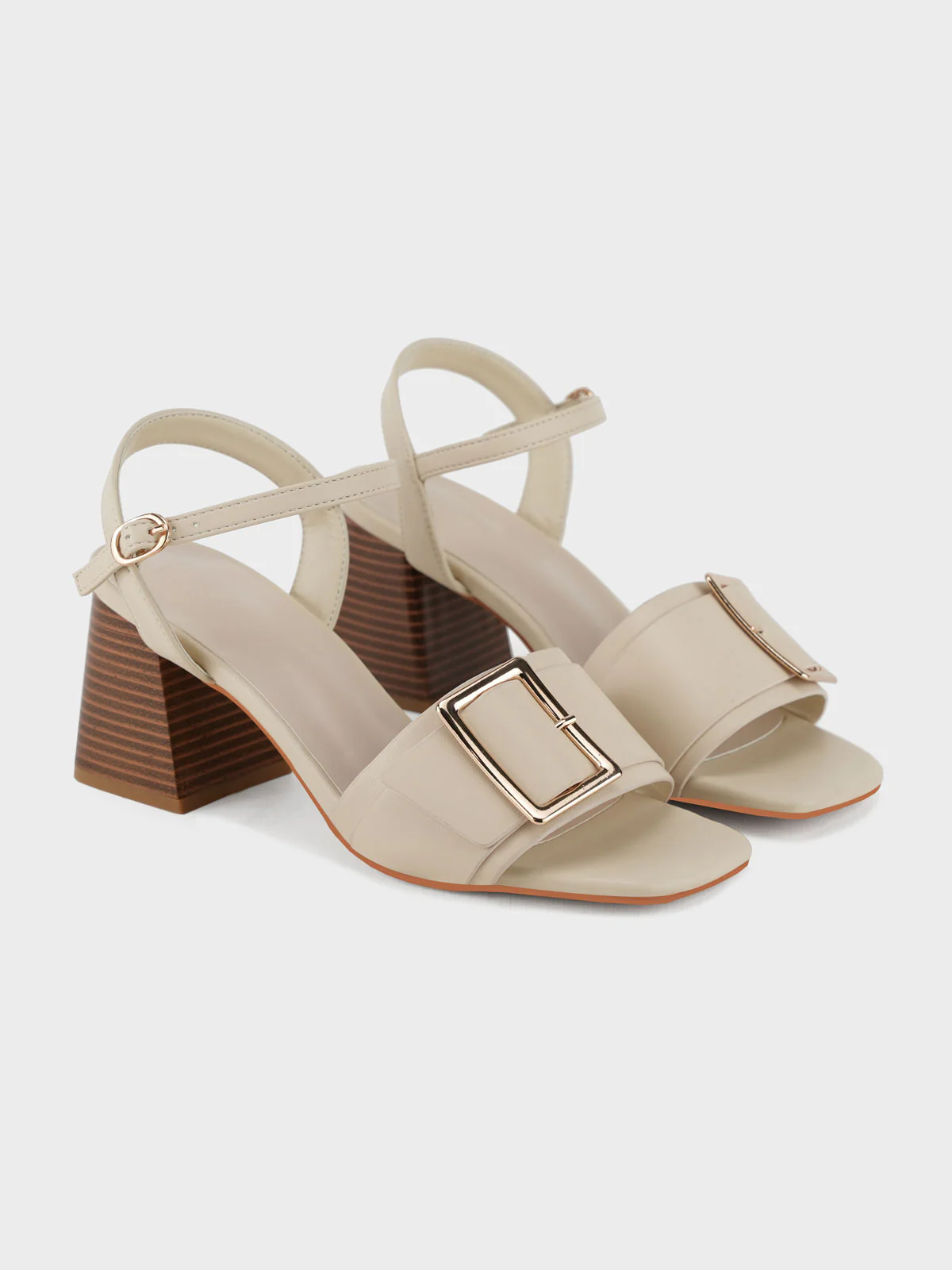 Women "VOLNEY" Decorated Heeled Sandals - Image 4