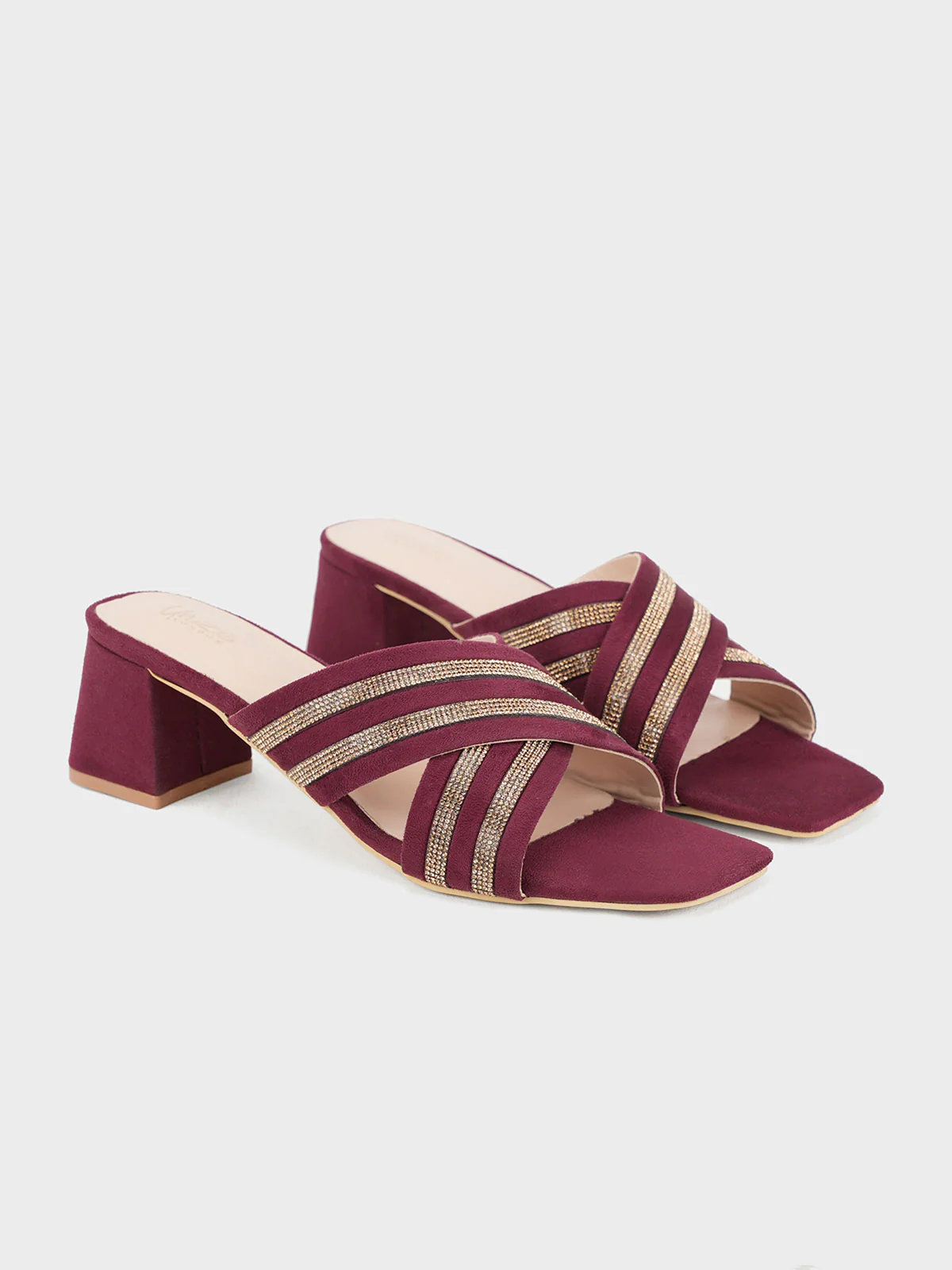 Women "WAMBLE" Crossover Evening Sandals - Image 2