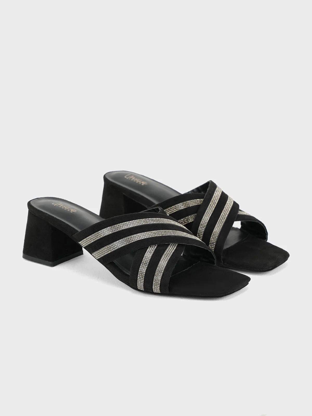 Women "WAMBLE" Crossover Evening Sandals - Image 2