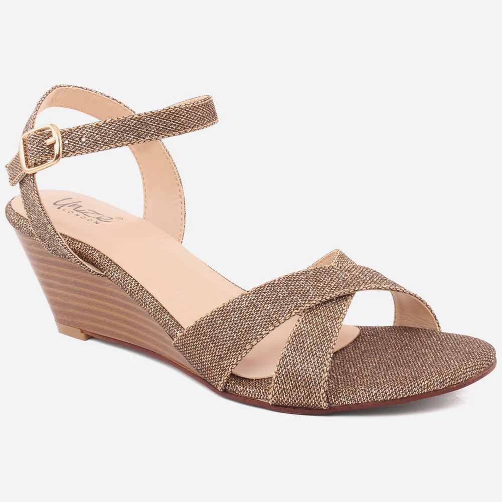 Women "WANGARI " Decent Wedge Heel Sandals