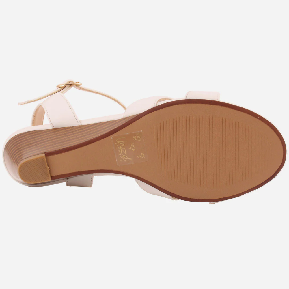 Women "WANGARI " Decent Wedge Heel Sandals - Image 5