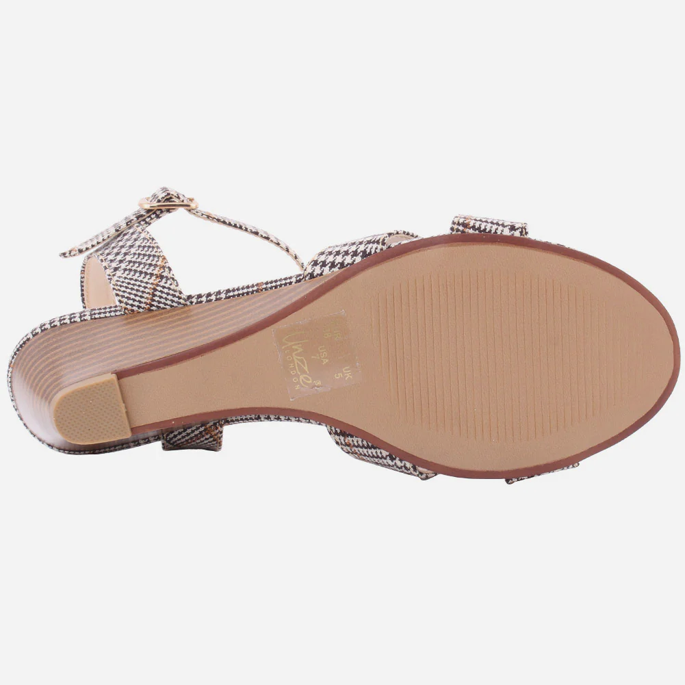 Women "WANGARI " Decent Wedge Heel Sandals - Image 5