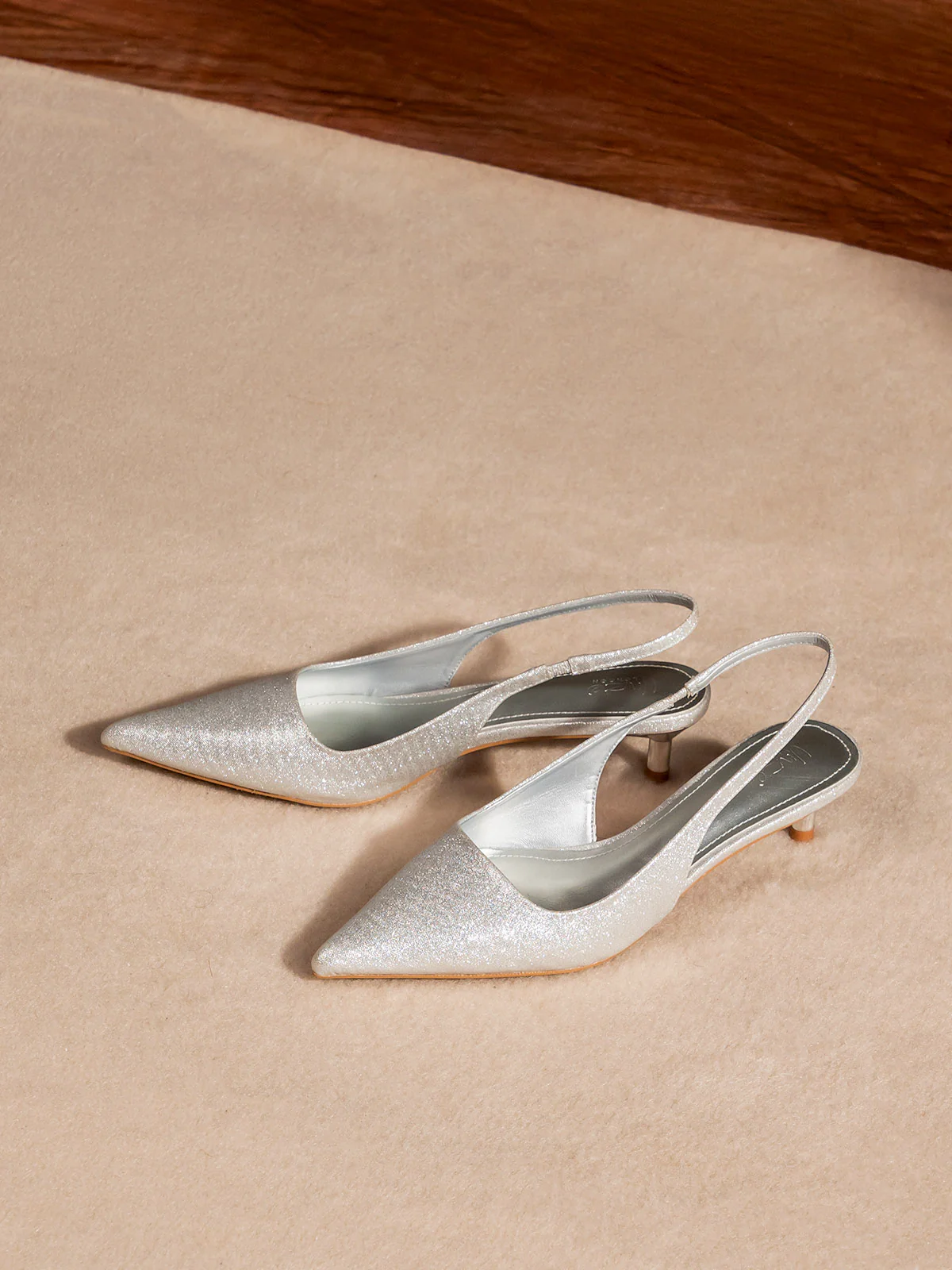 Women "WAYNE" Pointed Toe Slingback Sandals - Image 3