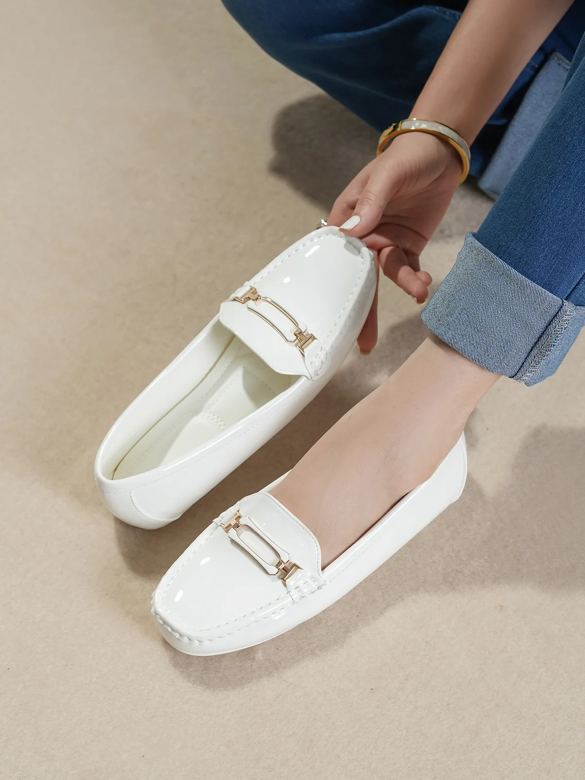 Women "WILHELM" Comfortable Soft Moccasins - Image 10