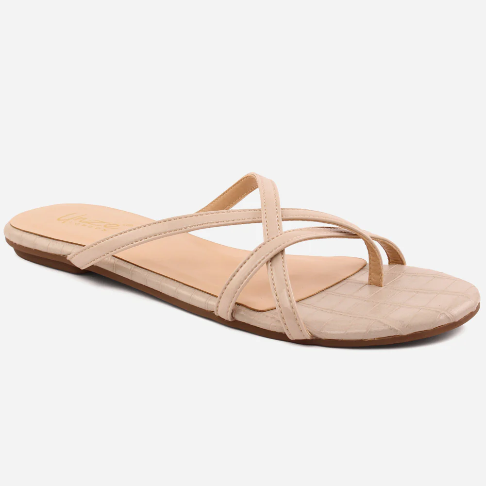 Women "XILA" Cross Strap Slippers