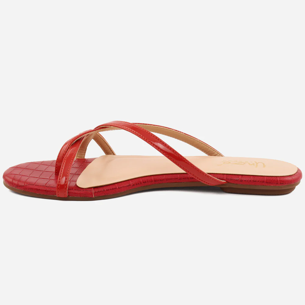 Women "XILA" Cross Strap Slippers - Image 3