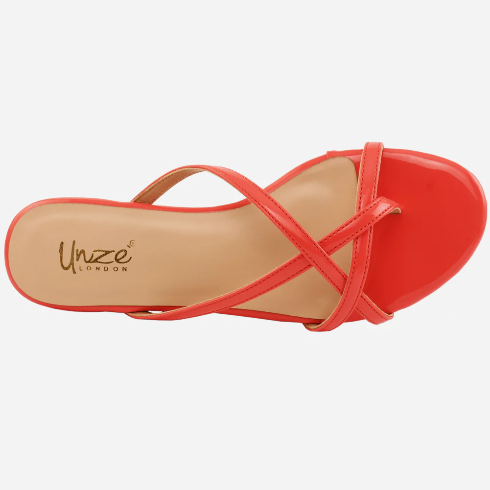 Women "XILA" Cross Strap Slippers - Image 4